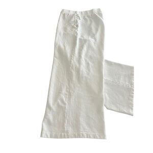 J. Jill Pure 100% cotton wide legs Crop Capri pants size L